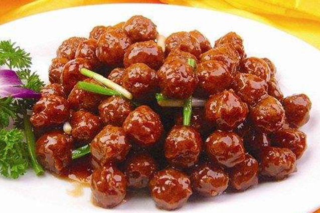 彩熘魚丸 彩熘魚丸