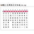 武漢公交68路 武漢公交68路