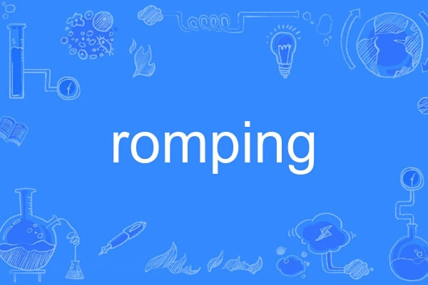 romping
