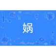 媧(漢語文字) 媧(漢語文字)