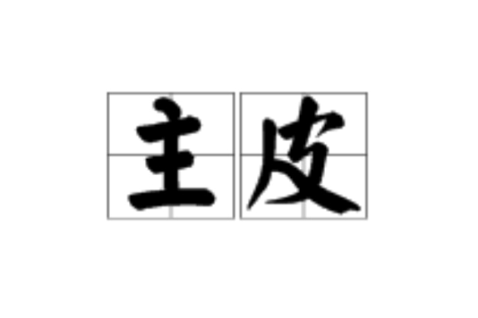 主皮 主皮