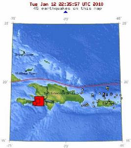 海地發生7級地震後又發生兩次5級以上地震。