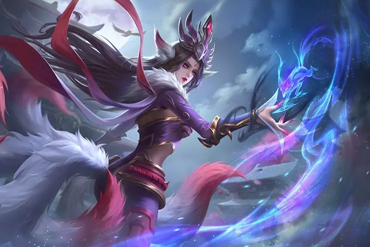 九尾天狐(手遊《英魂之刃口袋版》里的智力類英雄) 九尾天狐(手遊《英魂之刃口袋版》里的智力類英雄)