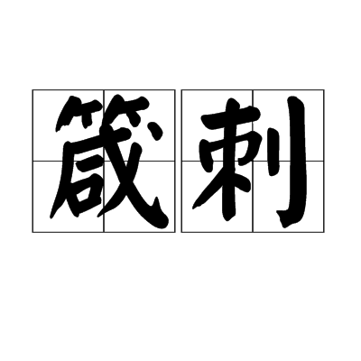 箴刺 箴刺