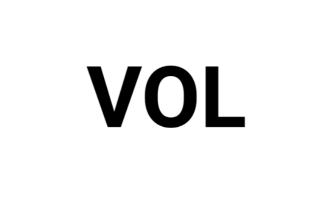 VOL(英文單詞volume縮寫)