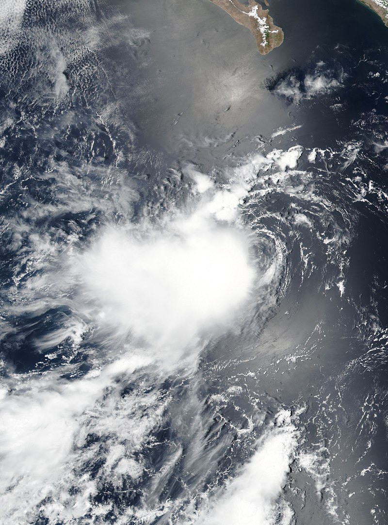 熱帶低氣壓11E 衛星雲圖