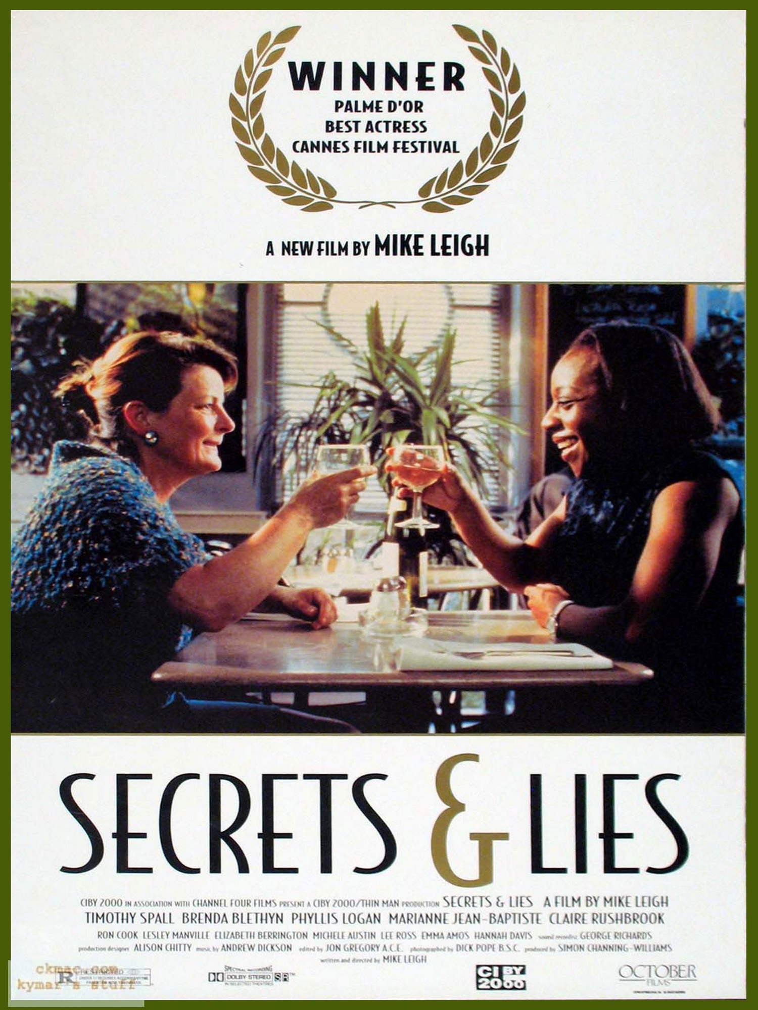 秘密與謊言(英國、法國1996年邁克·李執導電影)