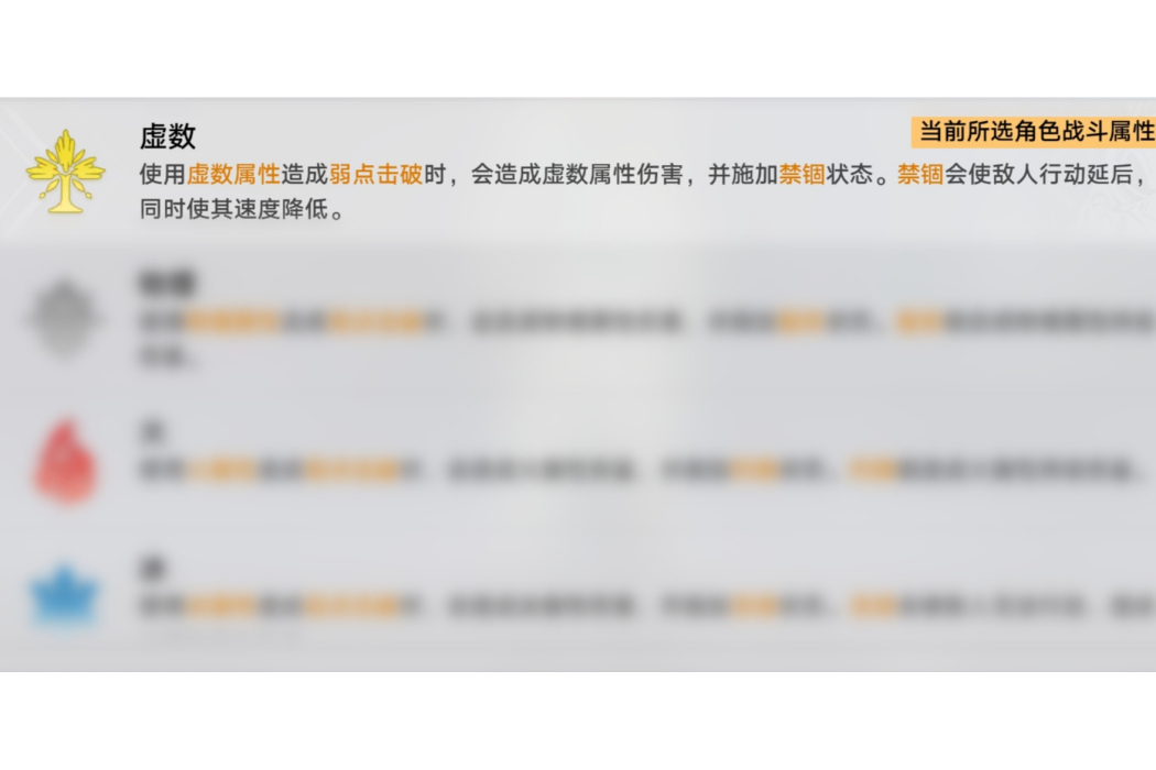 虛數(《崩壞:星穹鐵道》中的屬性機制) 虛數(《崩壞:星穹鐵道》中的屬性機制)