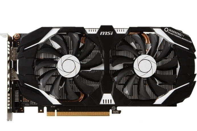 微星GeForce GTX 1060 飆風 3G 微星GeForce GTX 1060 飆風 3G