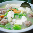 肉丸豆腐 肉丸豆腐