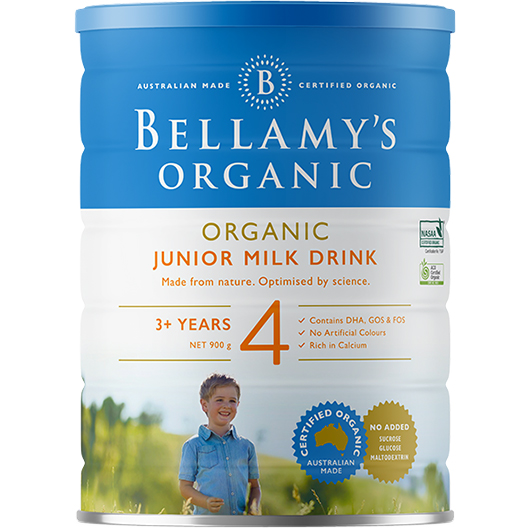 貝拉米有機兒童配方奶粉