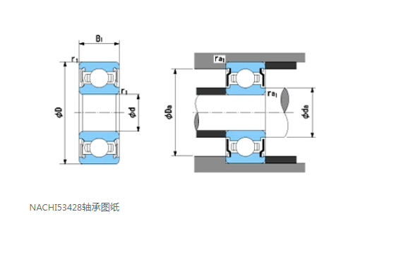 NACHI53428軸承 NACHI53428軸承