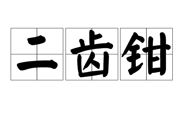 二齒鉗 二齒鉗