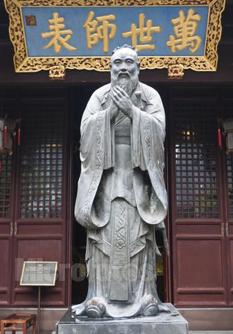 上海文廟孔子像