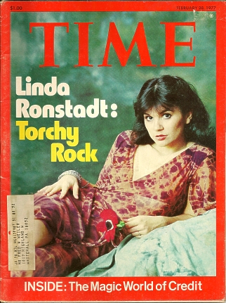 時代雜誌上的Linda Ronstadt