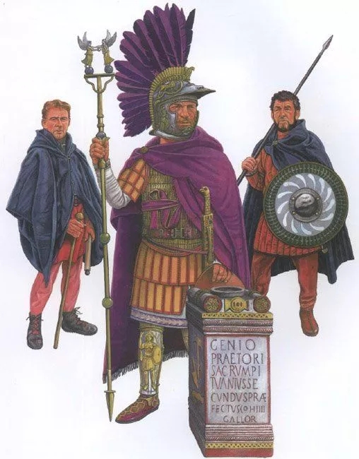 3世紀的羅馬軍官和他的私人護衛