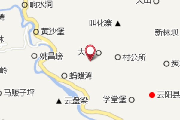 黑材溝 黑材溝