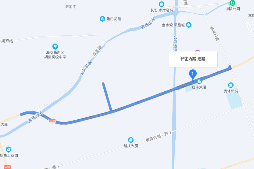 長江西路(海安市長江西路) 長江西路(海安市長江西路)