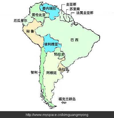 南美洲經濟體
