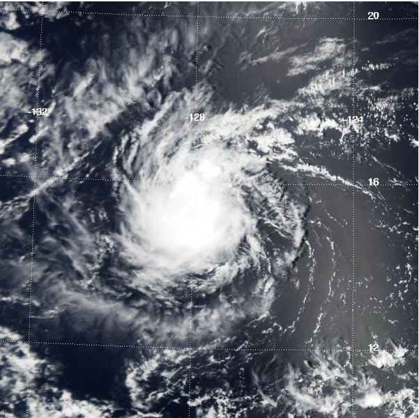 熱帶風暴法比奧 衛星雲圖