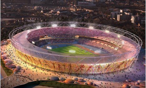 2012年倫敦奧運會主體育場效果圖