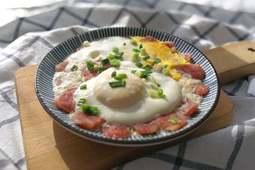 臘腸蒸蛋 臘腸蒸蛋