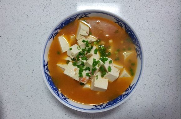豆腐肉末湯