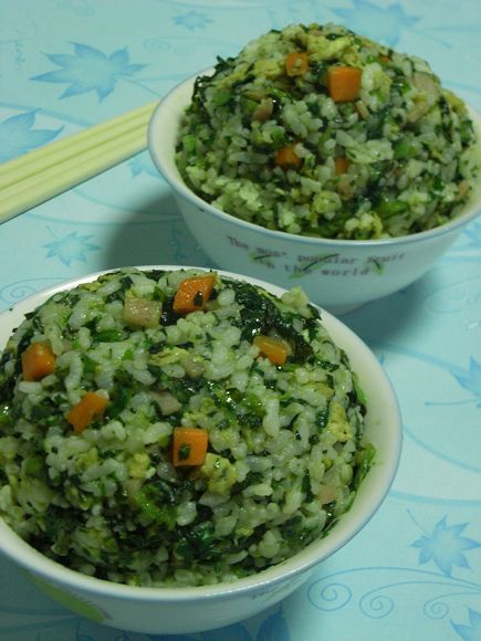 萵苣葉飯 萵苣葉飯
