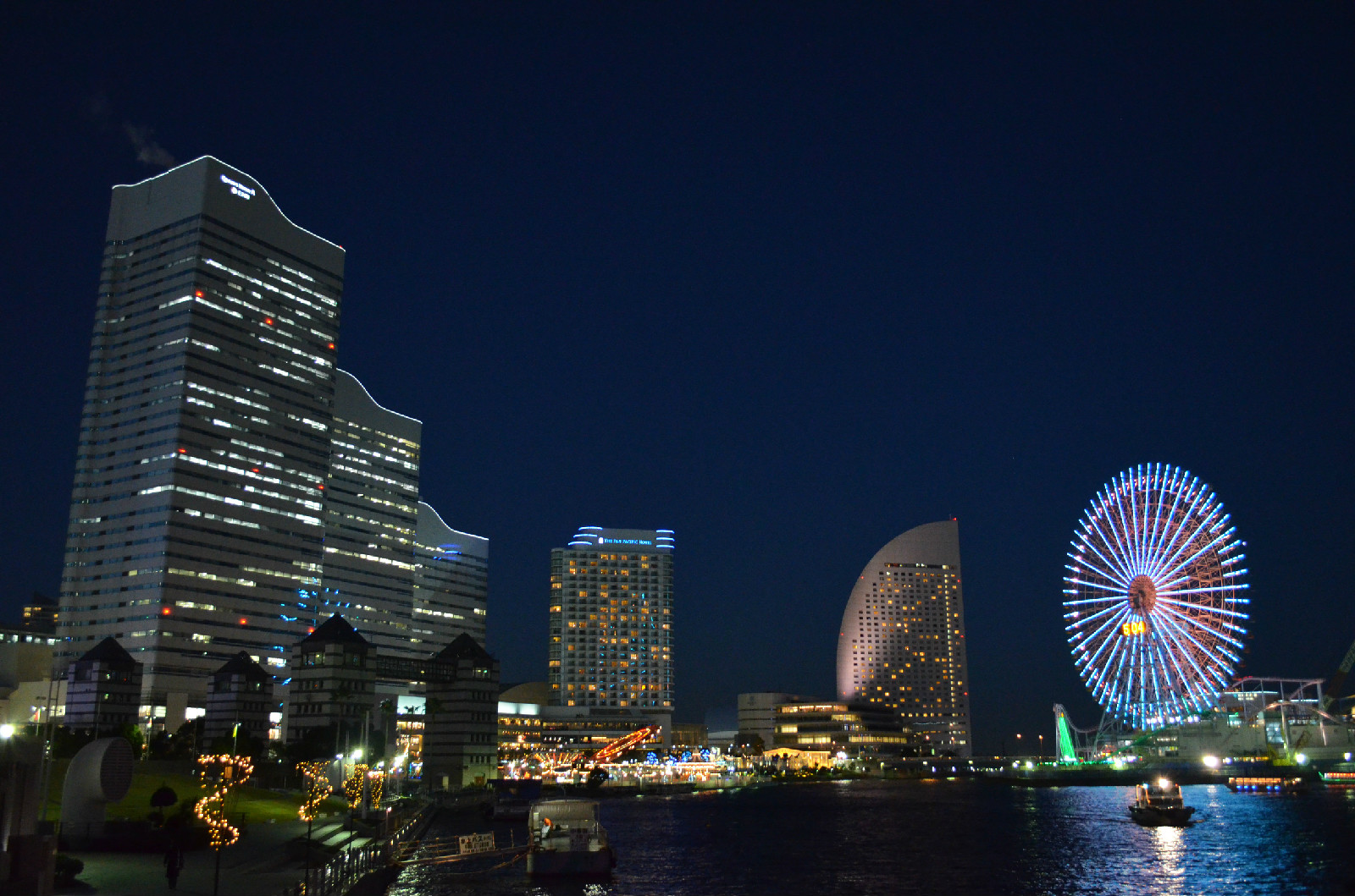 橫濱迷人夜景