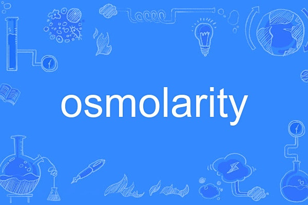 osmolarity osmolarity