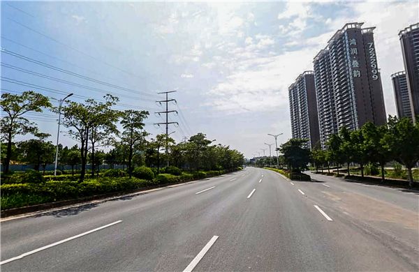 惠南大道是惠州的景觀大道之一