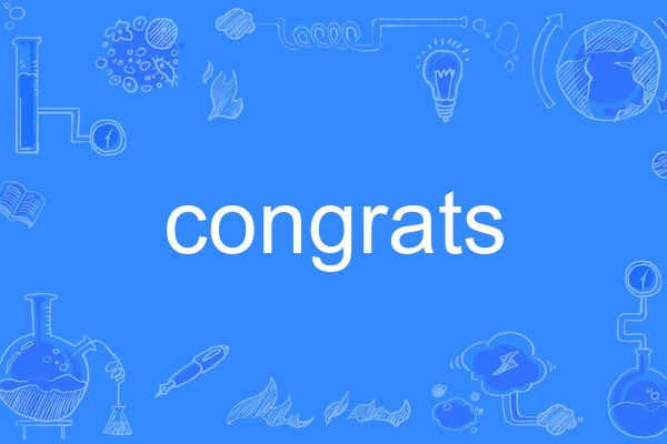 congrats congrats