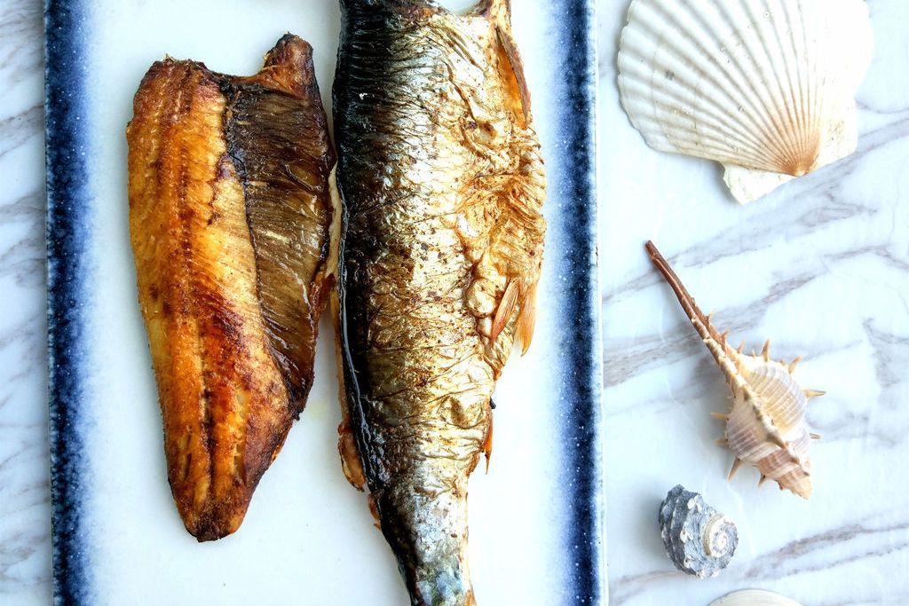 乾煎青魚 乾煎青魚
