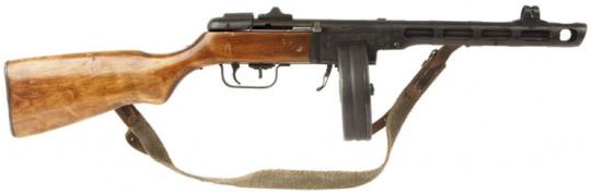 前蘇聯PPSh-41式7.62mm衝鋒鎗