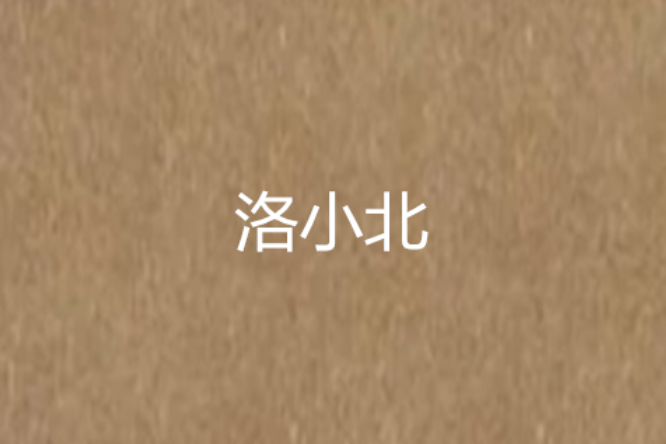 洛小北(嘟小嘟創作的網路小說) 洛小北(嘟小嘟創作的網路小說)