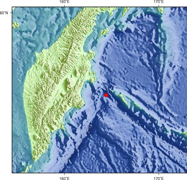 12·22科曼多爾群島地震
