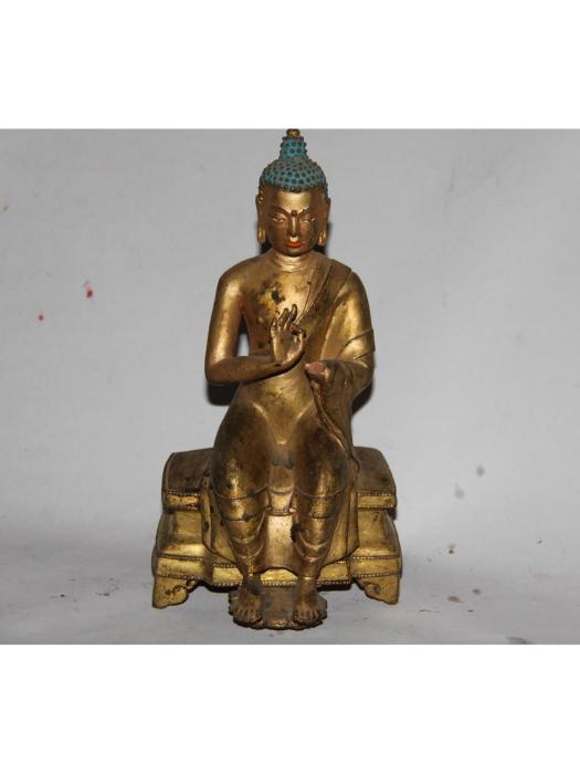 彌勒佛像(西藏自治區措美縣哲古鎮卓德村卓德寺被盜文物) 彌勒佛像(西藏自治區措美縣哲古鎮卓德村卓德寺被盜文物)