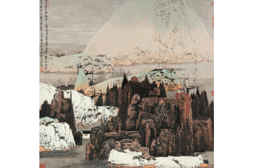 秋嵐圖 秋嵐圖