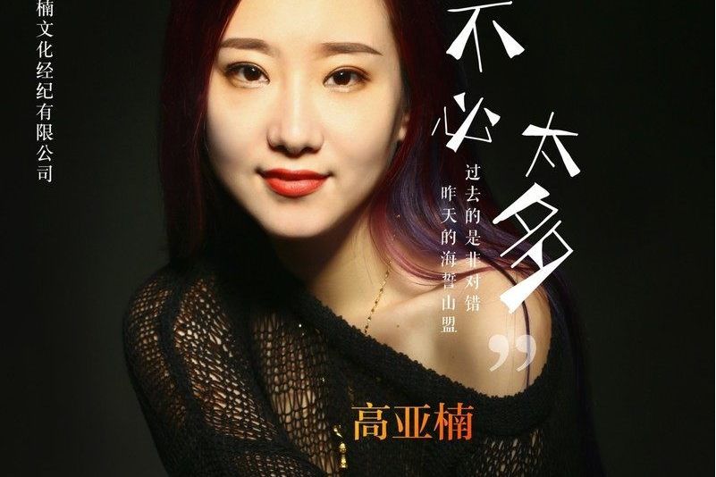不必太多(高亞楠演唱歌曲) 不必太多(高亞楠演唱歌曲)
