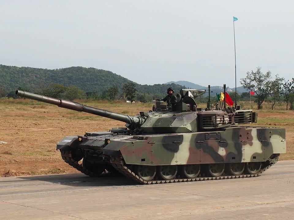 泰國裝備的VT-4坦克
