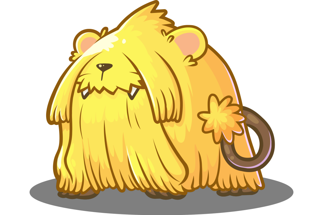 絨毛獅子 絨毛獅子