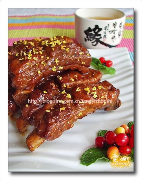桂花茶骨 桂花茶骨