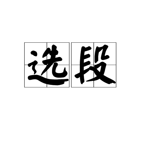 選段 選段