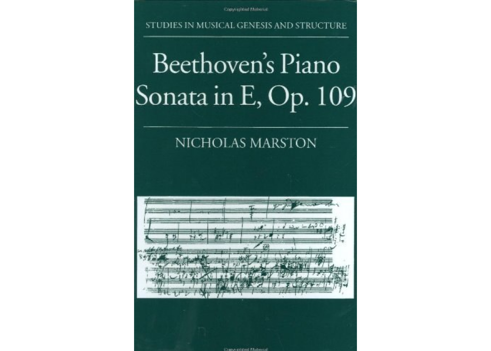 Beethoven\x27s Piano Sonata in E, Op.109 Beethoven\x27s Piano Sonata in E, Op.109