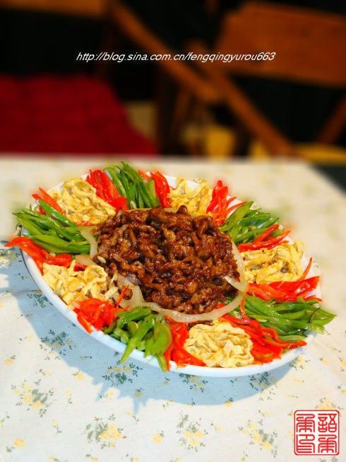 彩絲牛肉 彩絲牛肉
