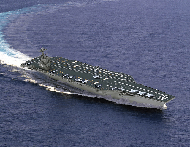 美國傑拉德·福特號航空母艦