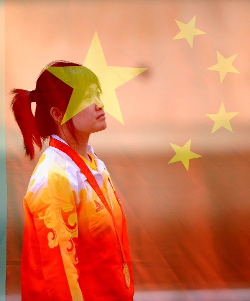 郭文珺獲得北京奧運會冠軍