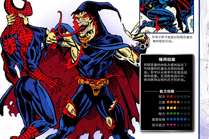 妖精惡魔(美國漫威漫畫旗下超級反派) 妖精惡魔(美國漫威漫畫旗下超級反派)