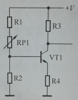 圖1-7 一種分壓式偏置電路的變形電路