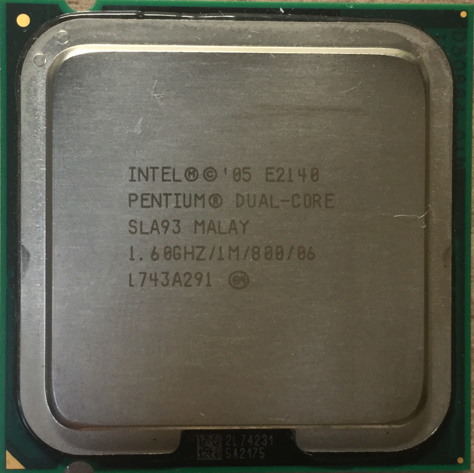 Intel奔騰E2140